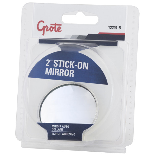 Round Stick-On Convex Mirror